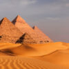 The pyramids of Giza