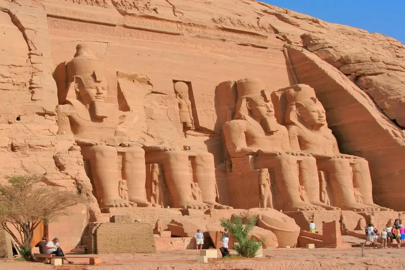 inside Abu Simbel Temple