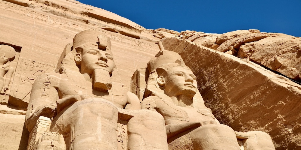 Abu Simbel Tempels.