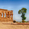 The beauty of Philae temple in Aswan