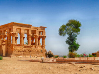 The beauty of Philae temple in Aswan