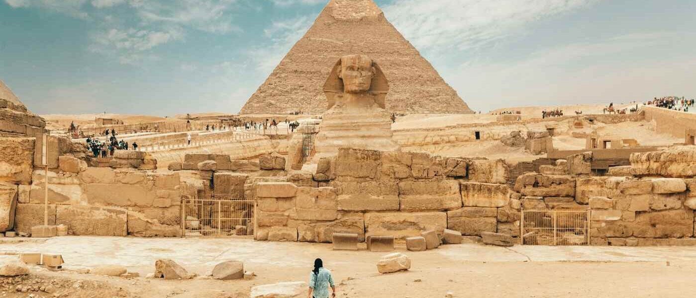 the Great Pyramids of Giza