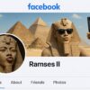 Ancient Egypt Facebook Page Concept