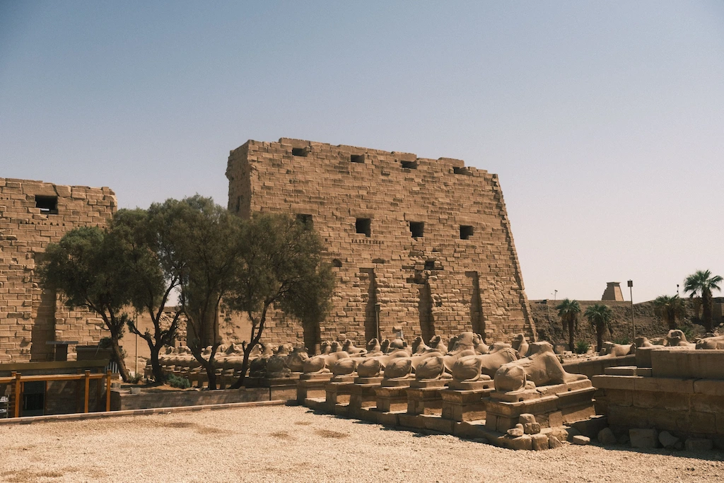 Karnak Temple hypostyle hall — ancient Egypt's original public square and social gathering space - social life of ancient egypt