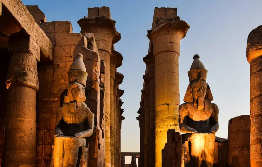 nile cruise - Luxor Temple