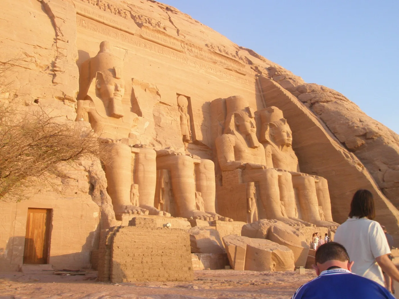 First light on the Abu Simbel temples before the day-trippers arrive