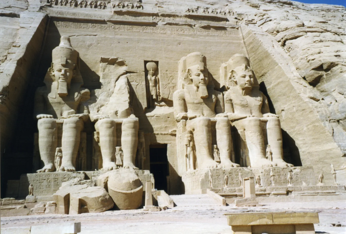 The Great Temple of Ramses II at Abu Simbel on day fourteen