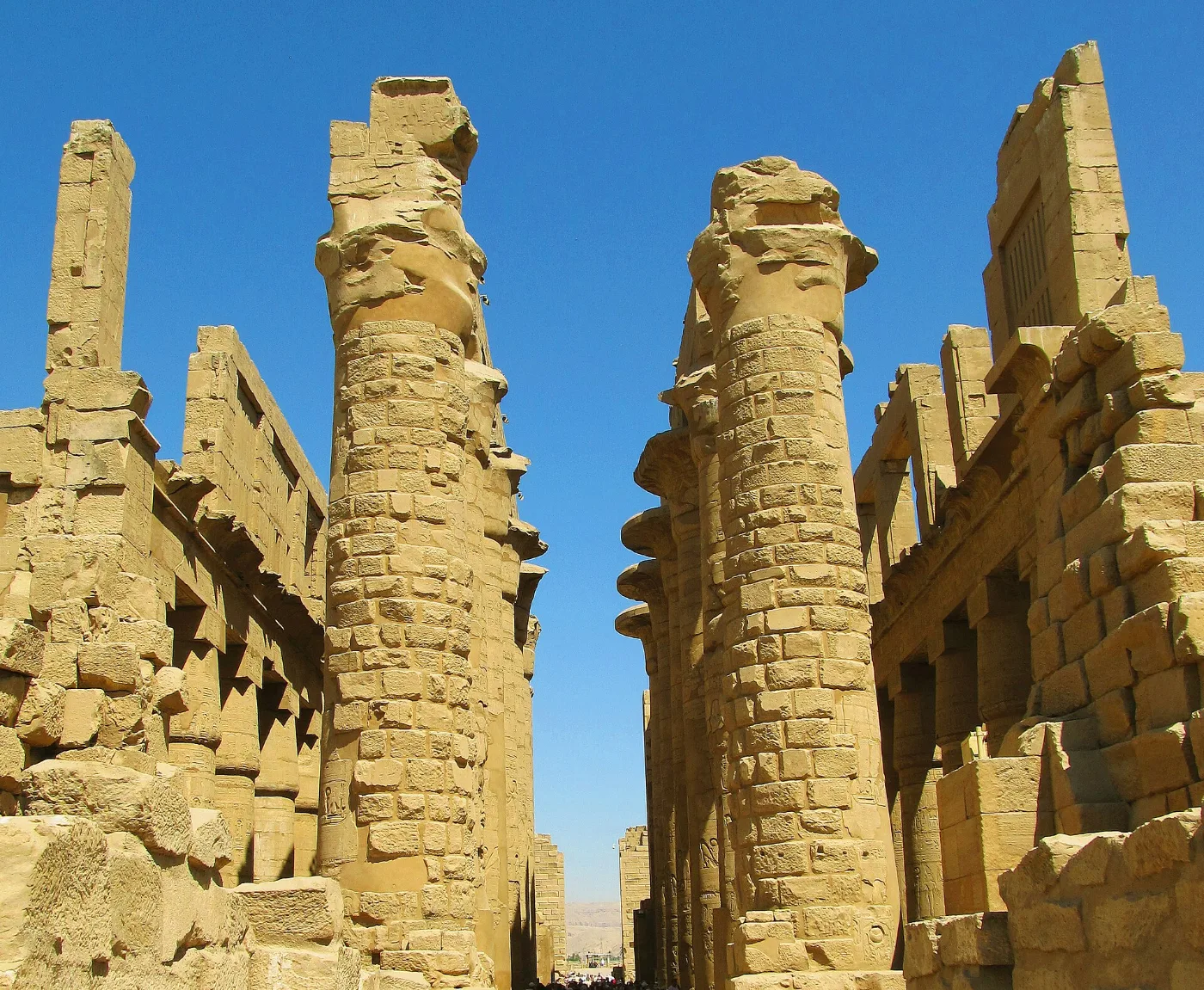 The Great Hypostyle Hall at Karnak on day four