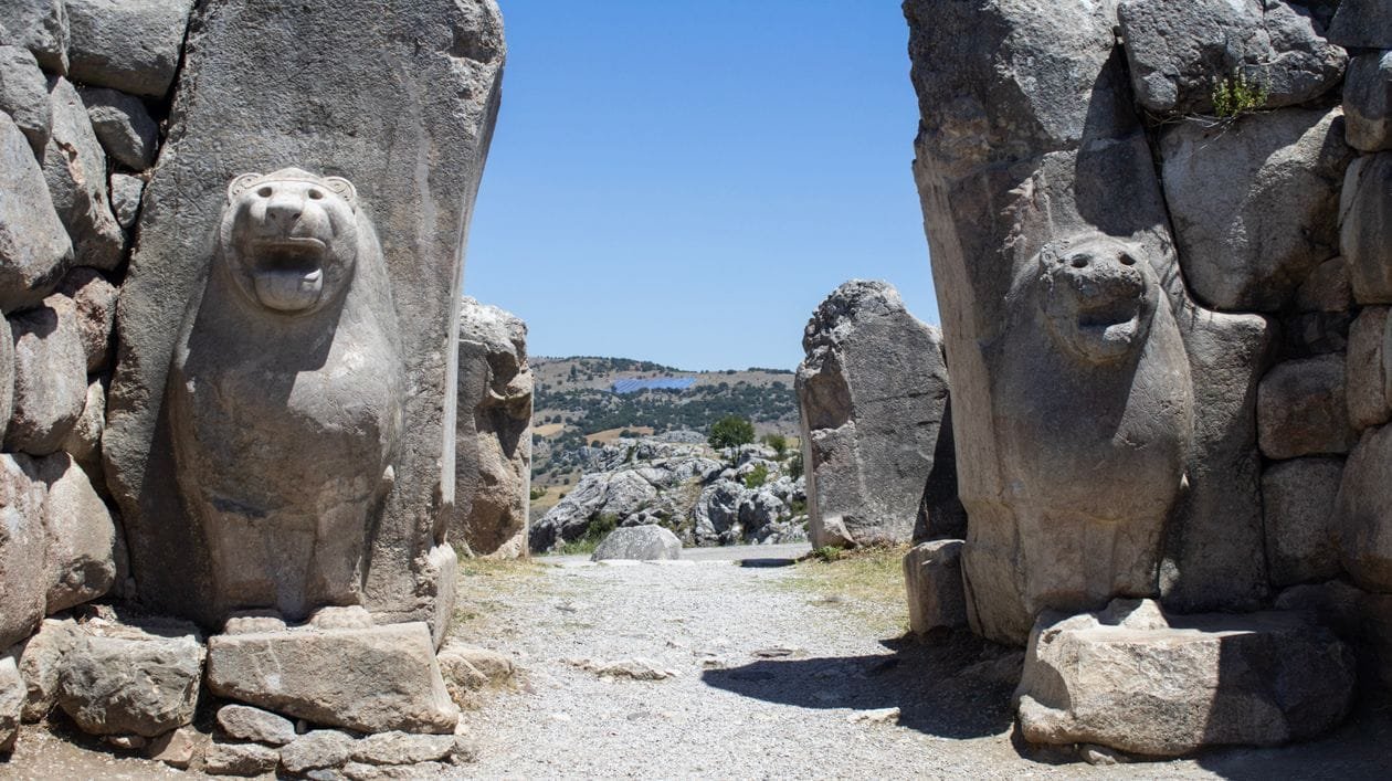 Lion Gate at Hattusa linked to queen of Egypt Nefertari's diplomatic letters