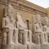Small Temple of queen of Egypt Nefertari at Abu Simbel
