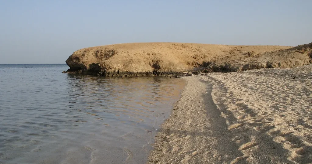 Best Christmas beach vacations: a quiet Red Sea beach near Marsa Alam
