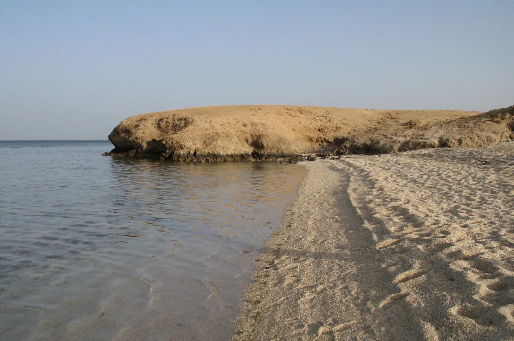 Best Christmas beach vacations: a quiet Red Sea beach near Marsa Alam