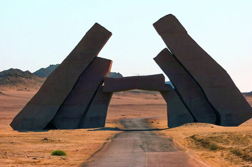 Best Christmas holidays: the entrance to Ras Mohammed National Park in Sinai on the Red Sea
