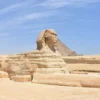Best places to go during Christmas: the Great Sphinx and the pyramids at Giza in Egypt
