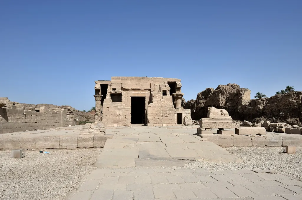 Dendera Temple exterior, an affordable day trip from Luxor