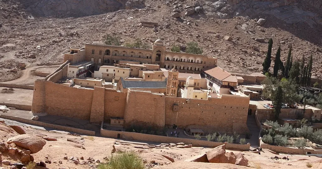 Christmas break vacations in Egypt: Saint Catherine Monastery at the foot of Mount Sinai