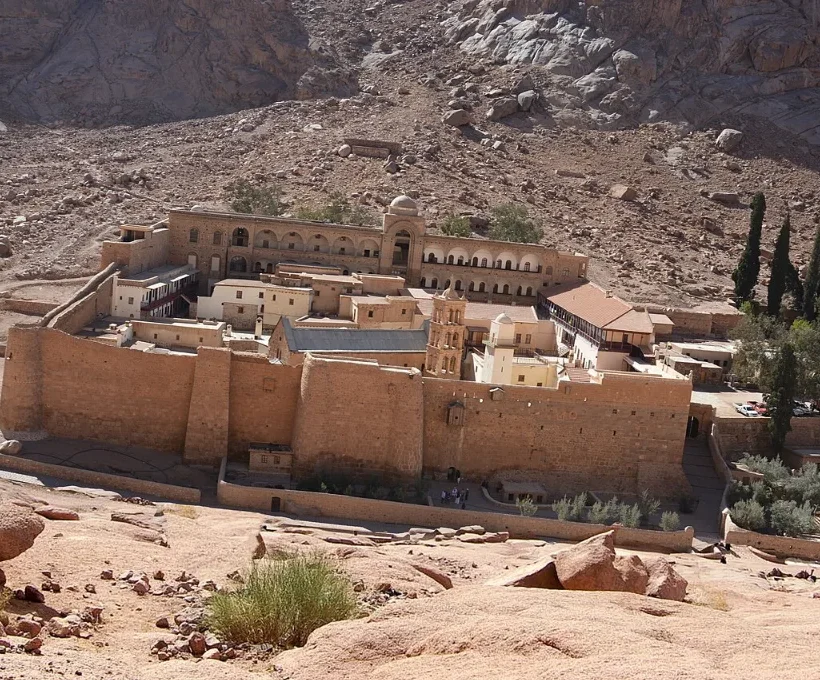 Christmas break vacations in Egypt: Saint Catherine Monastery at the foot of Mount Sinai