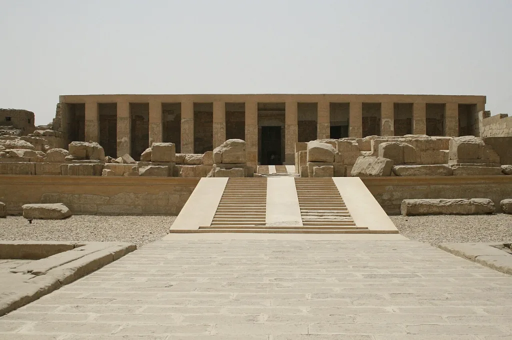 Christmas vacations beyond the crowds: the Temple of Seti I at Abydos in Upper Egypt
