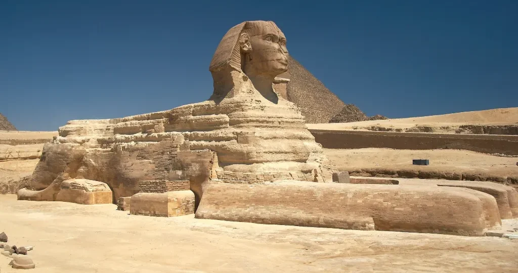 Great Sphinx of Giza on an Egypt New Year tour