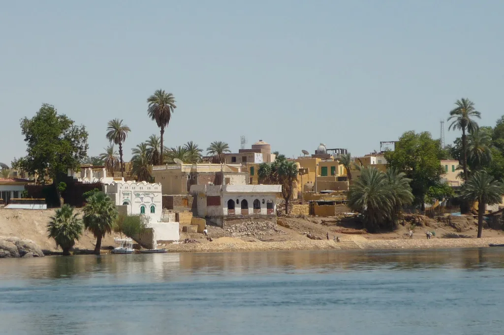 Vacances de Noël en famille : village nubien sur l'île Éléphantine, à Assouan