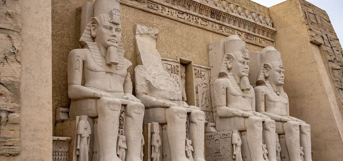Kleiner Tempel der Königin Nefertari von Ägypten in Abu Simbel