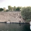 Ancient Nilometer steps at Elephantine Island, used to measure the Nile flood