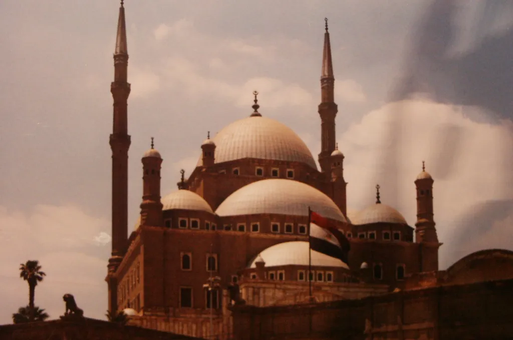 Die Mohammed-Ali-Moschee auf der Zitadelle von Kairo