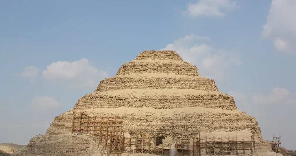 Step Pyramid of Djoser at Saqqara, a favourite for families