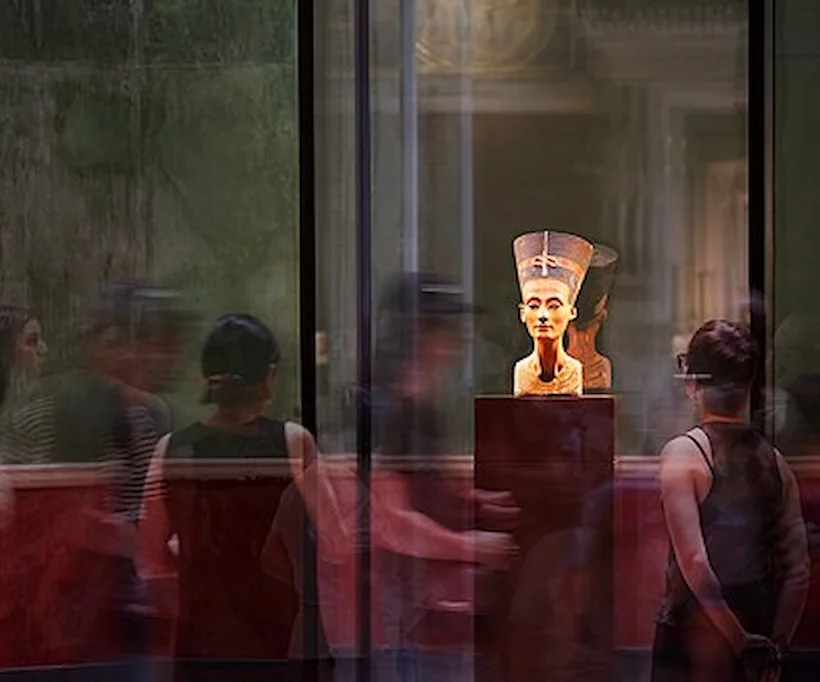 Nofretete-Büste im Neuen Museum Berlin
